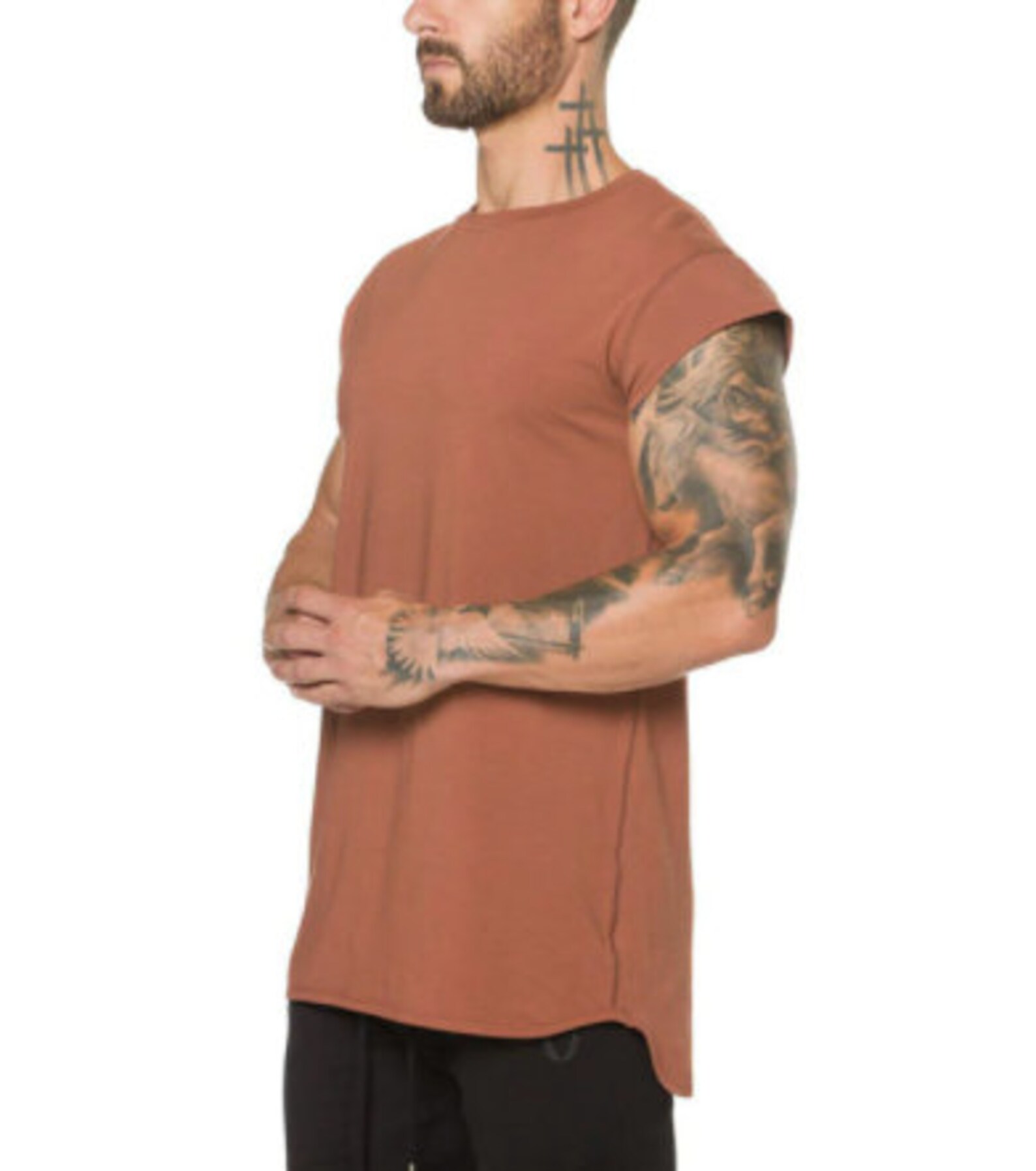 Asrv Red Clay Mens Fitness Short Sleeve Tee | Etsy
