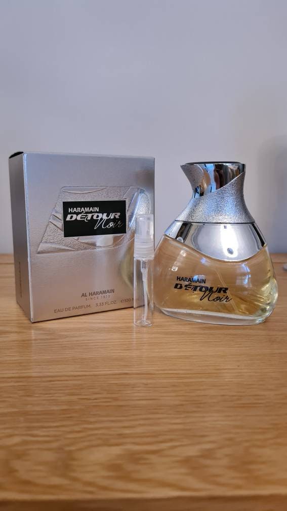 Al Haramain Detour Noir EDP Eau De Parfum 5ml Sample - Etsy