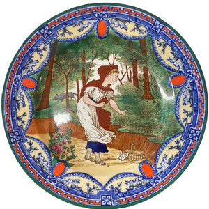Czerwony Kapturek - talerz Wedgwood