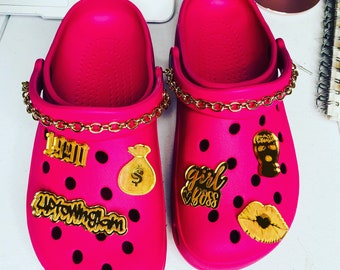 custom printed crocs