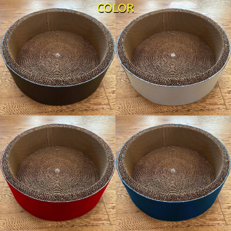 Extra Large Cat Scratcher Bed Slip Resistant Multiple Color Etsy