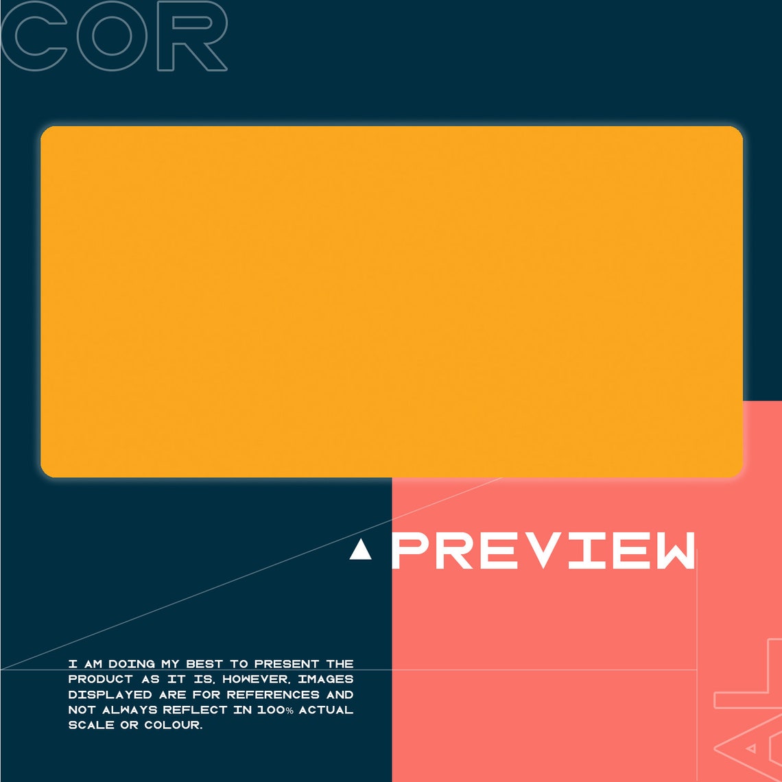 Yellow Desk Pad Yellow Desk Blotter Yellow Keyboard Mat Etsy