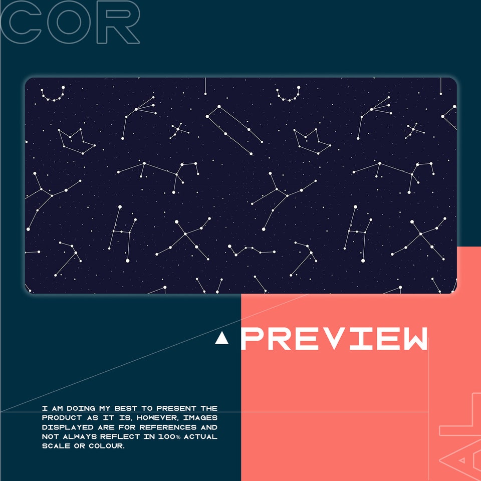 Discover Constellations Desk Mats