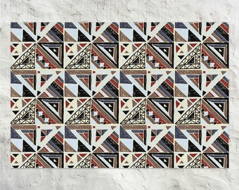 Autocollants De Sol Imperméables Et Amovibles Pour Salle De Classe - Carreaux De Bûches - Jeu De Marelle Pour Chambre D'enfant, Salle De Classe