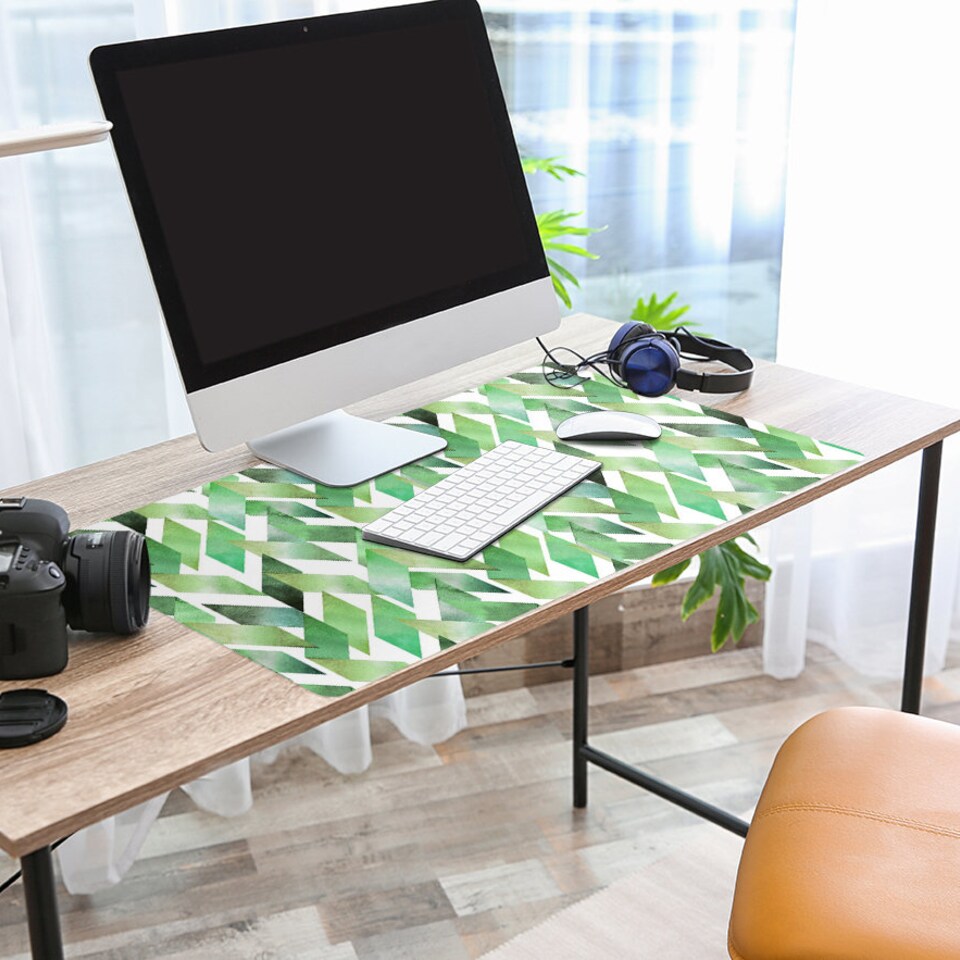 Discover Green Messy Desk Mats