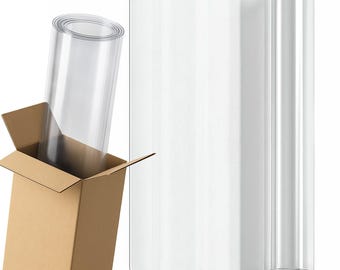 Protège-table en vinyle, Tapis de bureau transparent hypoallergénique, Revêtement de surface en PVC transparent, Protecteur de plan de travail en acrylique imperméable