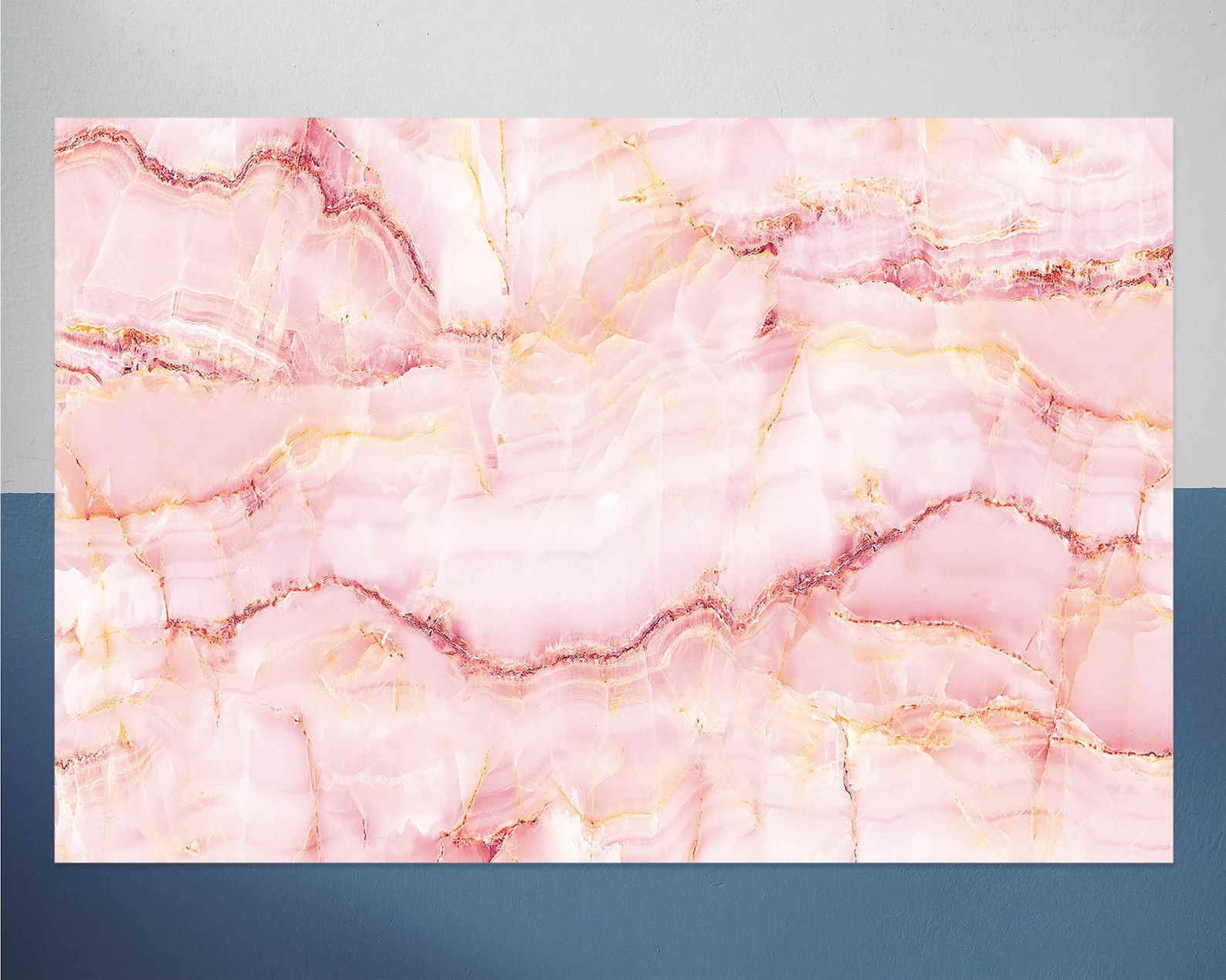 Pink Crystal Marble Vinyl Rug Marble Vinyl Rug Pink and Etsy