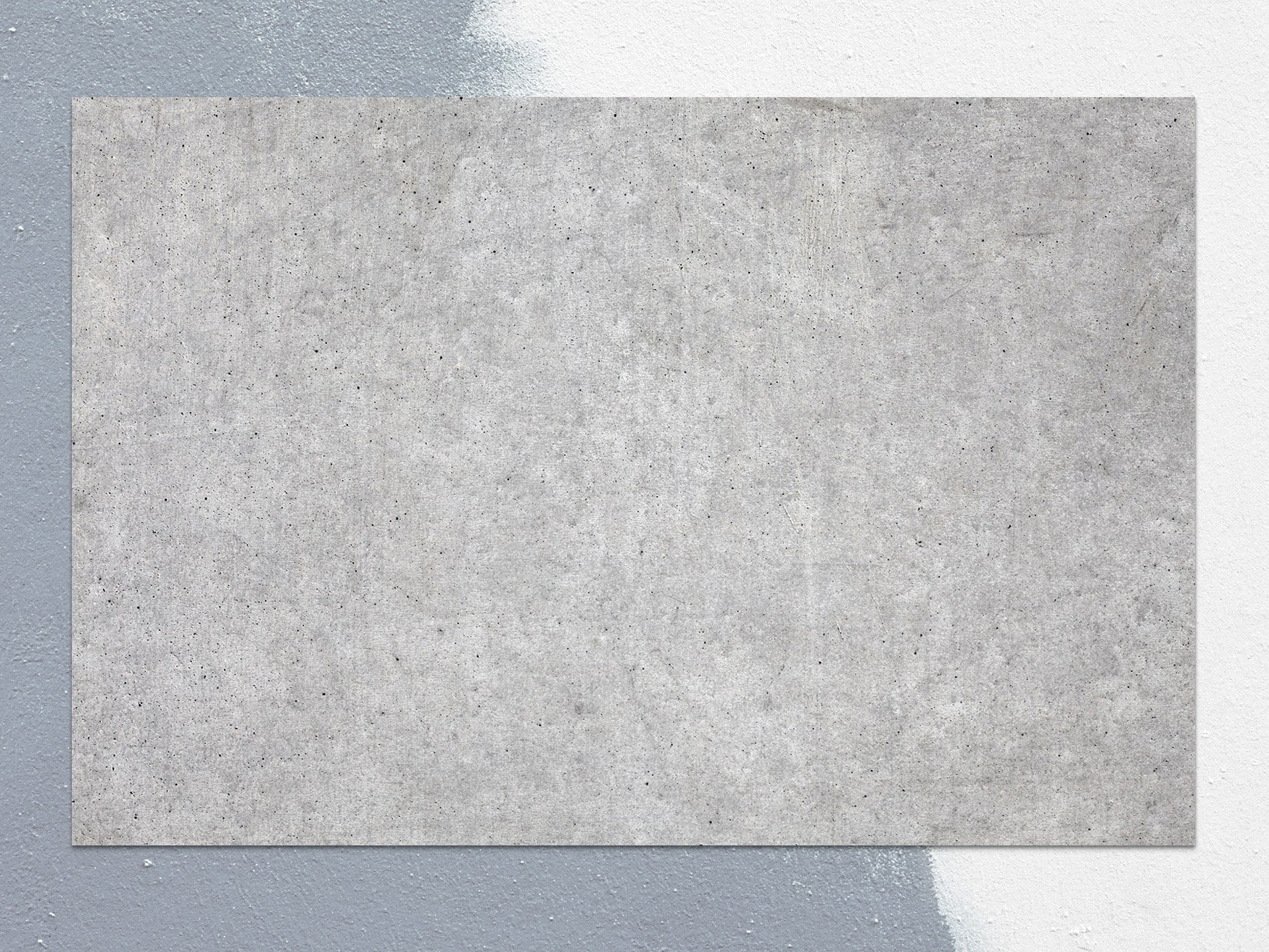 Gray Concrete Slab Rug Vinyl Mat Gray Vinyl Rug Silver Etsy
