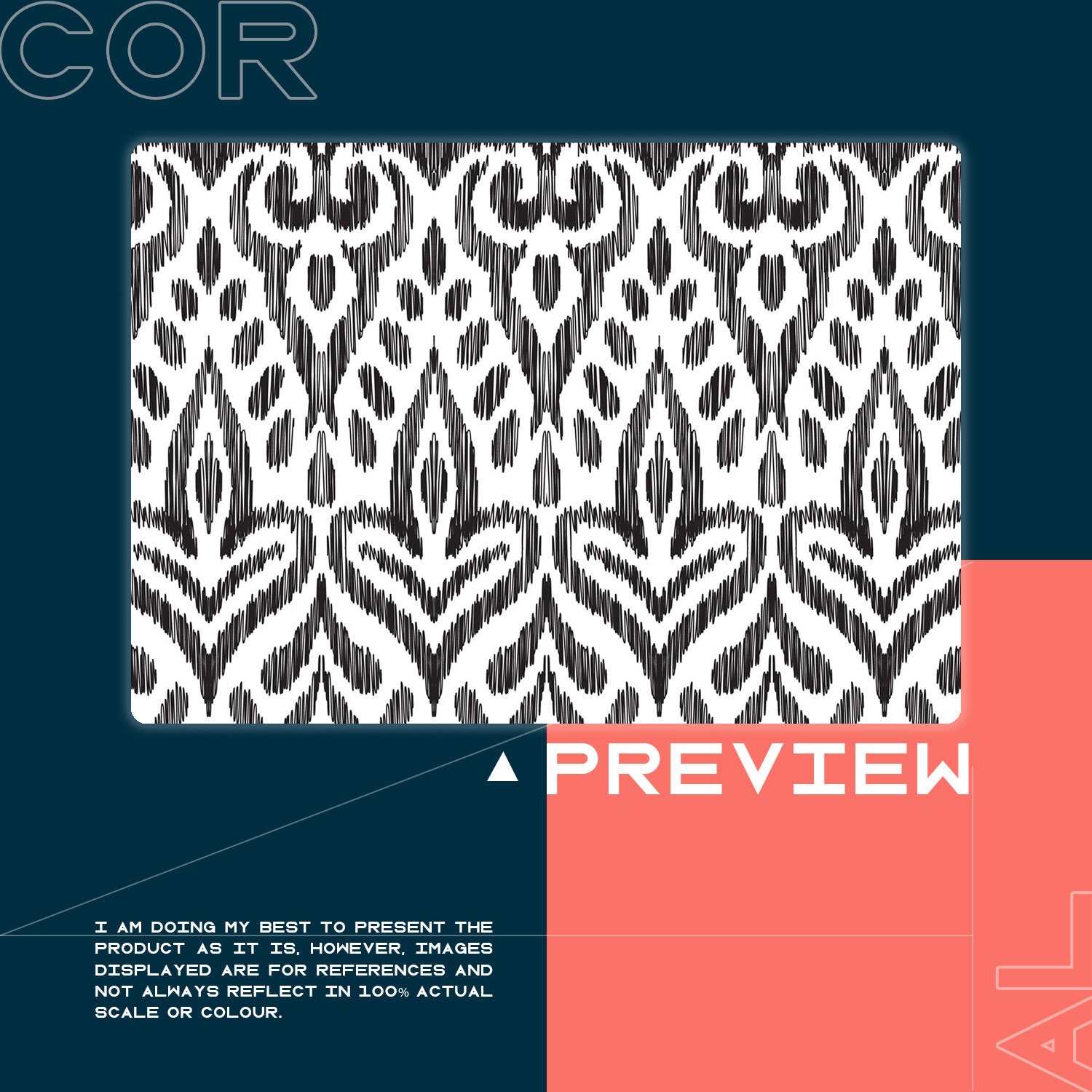 Normale Handgezeichnete Stuhlmatte schwarze Vinyl Bodenmatte | Etsy