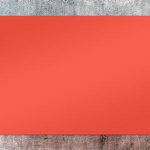 Bright Orange Chair Mat, Bright Orange Protective Mat, Orange Vinyl Floor Mat, Orange Splat Mat, Pvc Mat, Decorative Mat, Comfort Mat