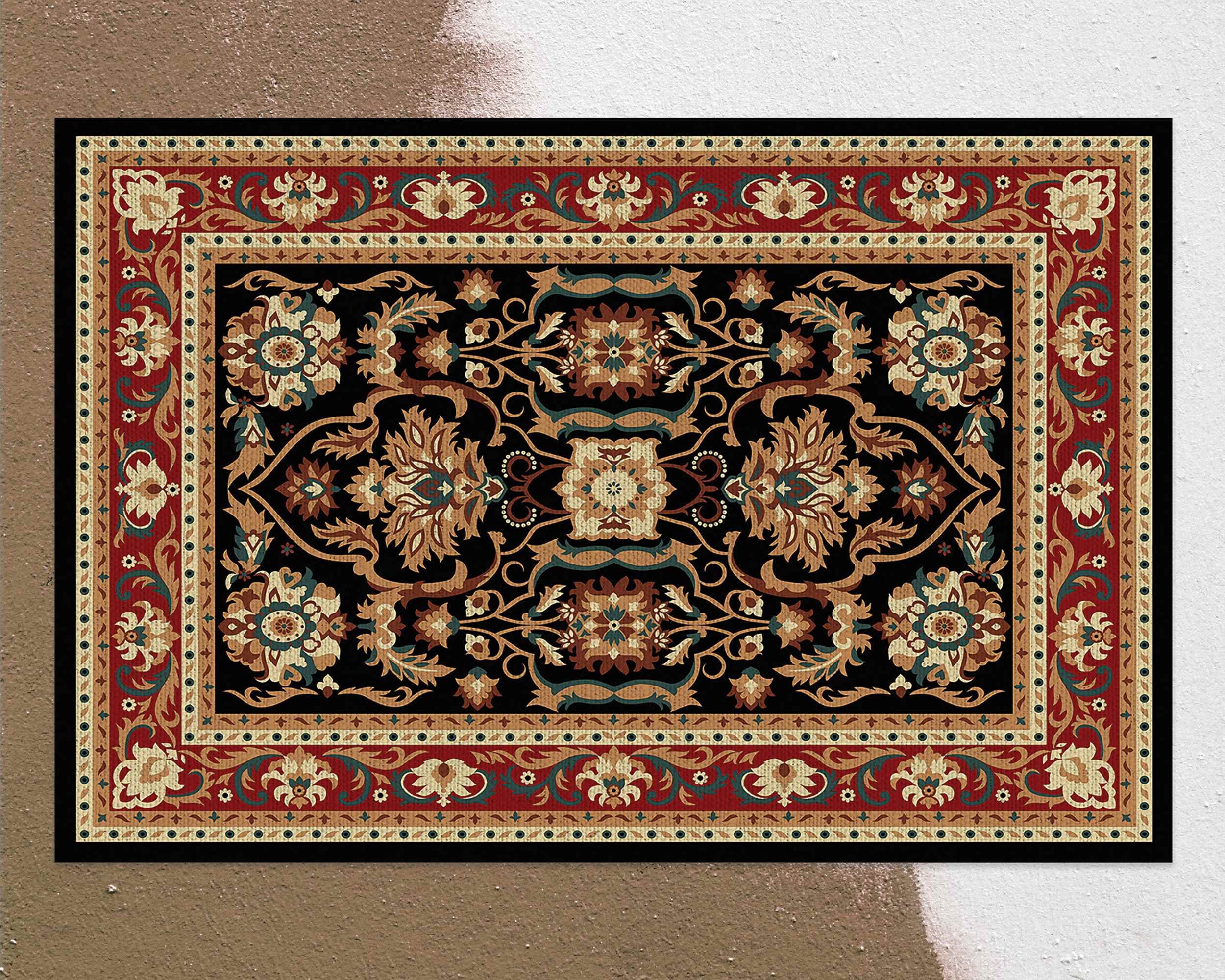 Used USA vintage Rug Mat インテリア Amazon.com: LHOMKCV Vintage Retro American Flag Area Rug