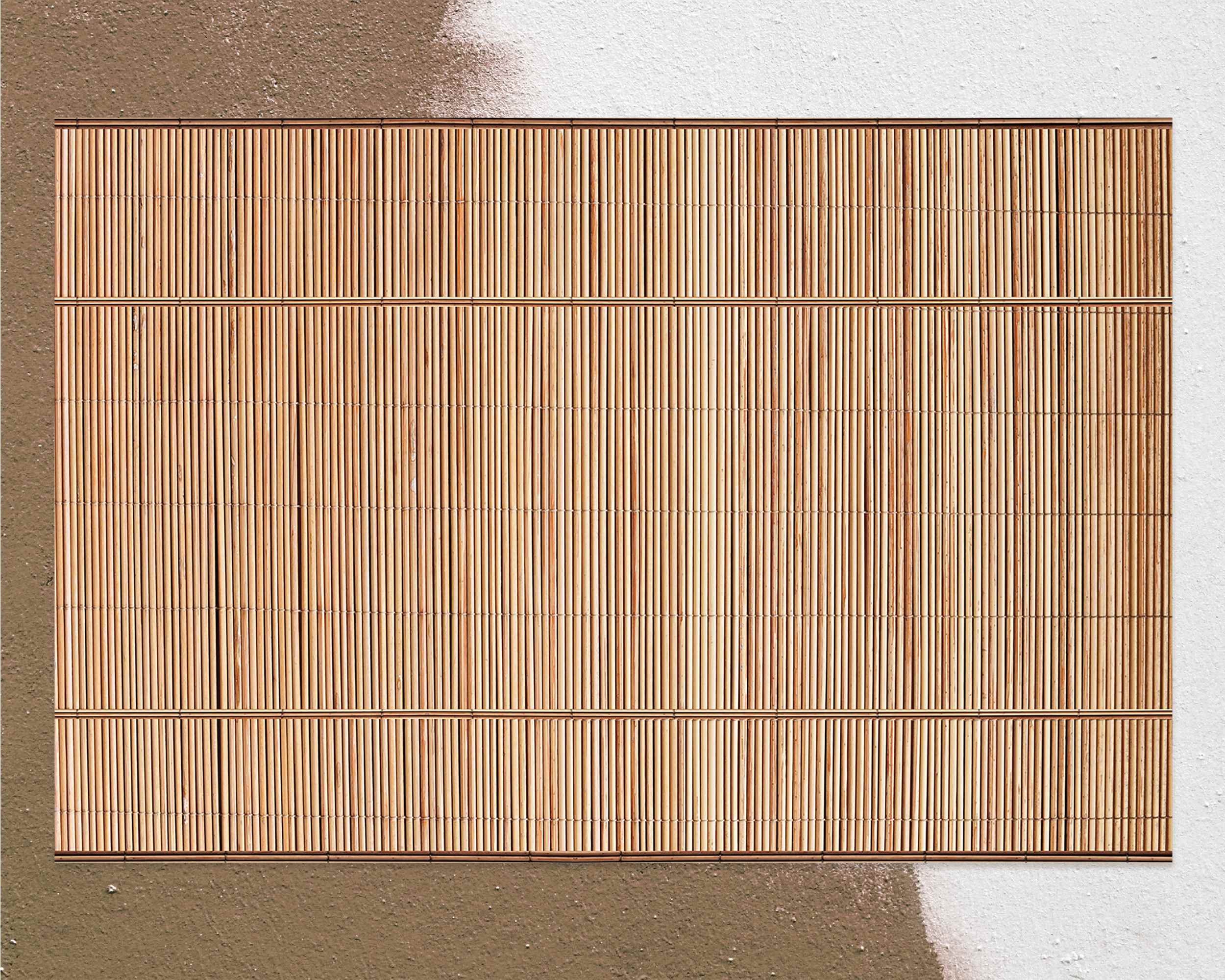 Wohnzimmer Vinyl Teppich Waschbar Küchenmatte Bambus matt 60x90 Wohnzimmer Vinyl Teppich Waschbar Küchenmatte Bambus matt 60x90