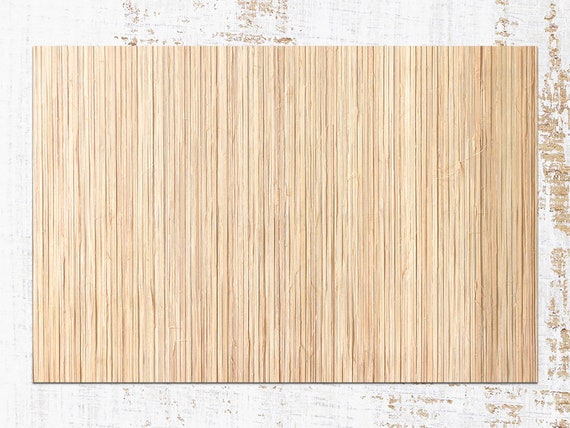 Wohnzimmer Vinyl Teppich Waschbar Küchenmatte Bambus matt 60x90 Wohnzimmer Vinyl Teppich Waschbar Küchenmatte Bambus matt 60x90