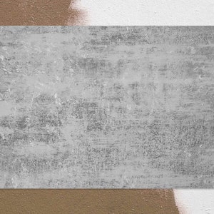 Gray Imitation Of Concret Vinyl Floor Mat, Solid Vinyl Rug, Gray and White Vinyl Mat, Kitchen Mat, Decorative Mat, Kitchen Mats For Floor
