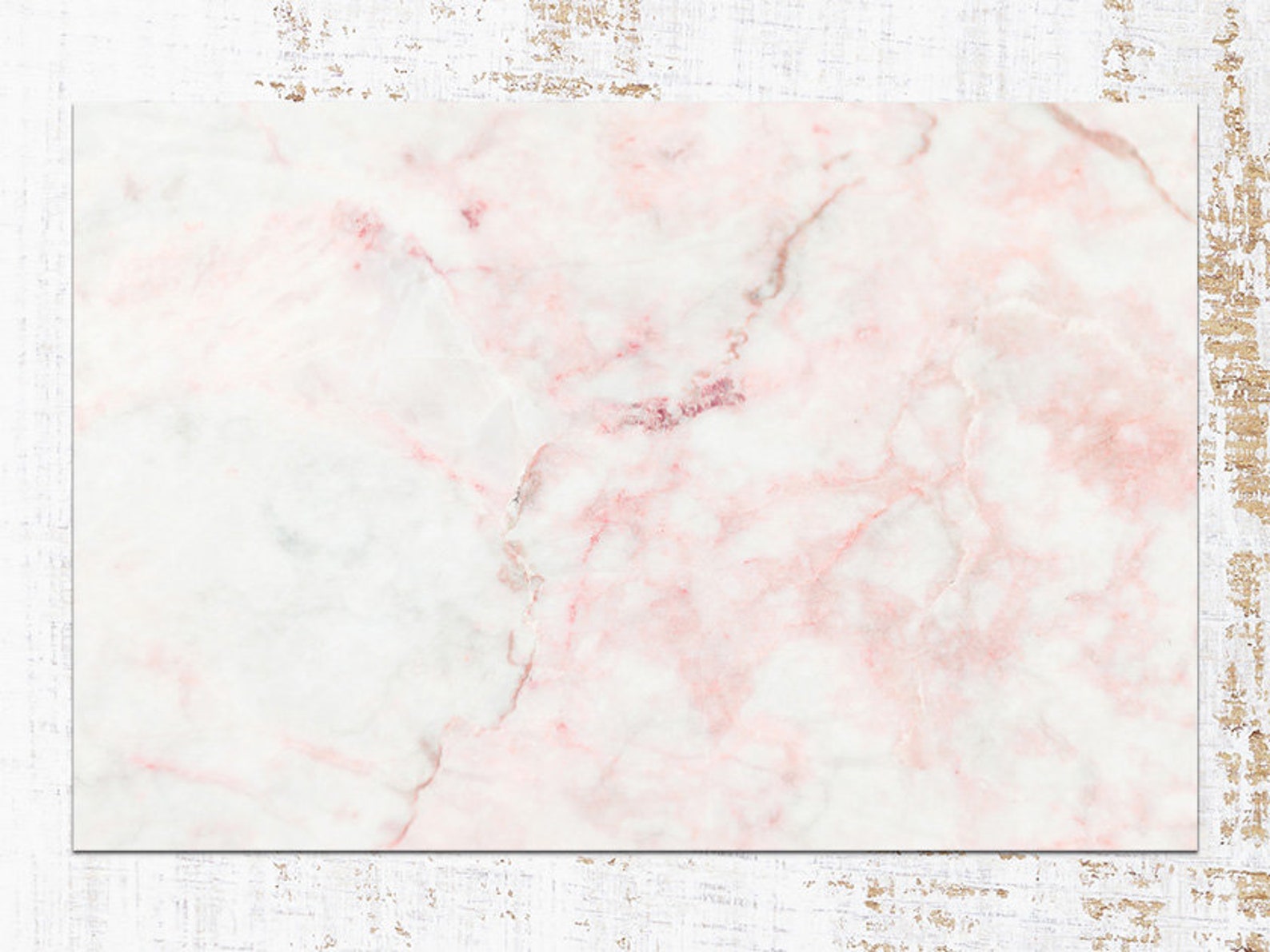 Pink Marble Natural Vinyl Mat Pink Vinyl Floor Mat White Etsy
