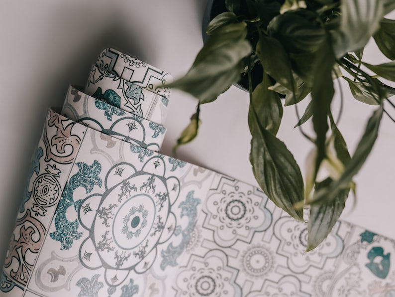 Hawaiian Flowers Desk Pad Green Desk Protector Red Desk Etsy