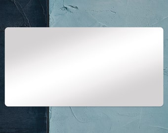 White leather desk pad sale