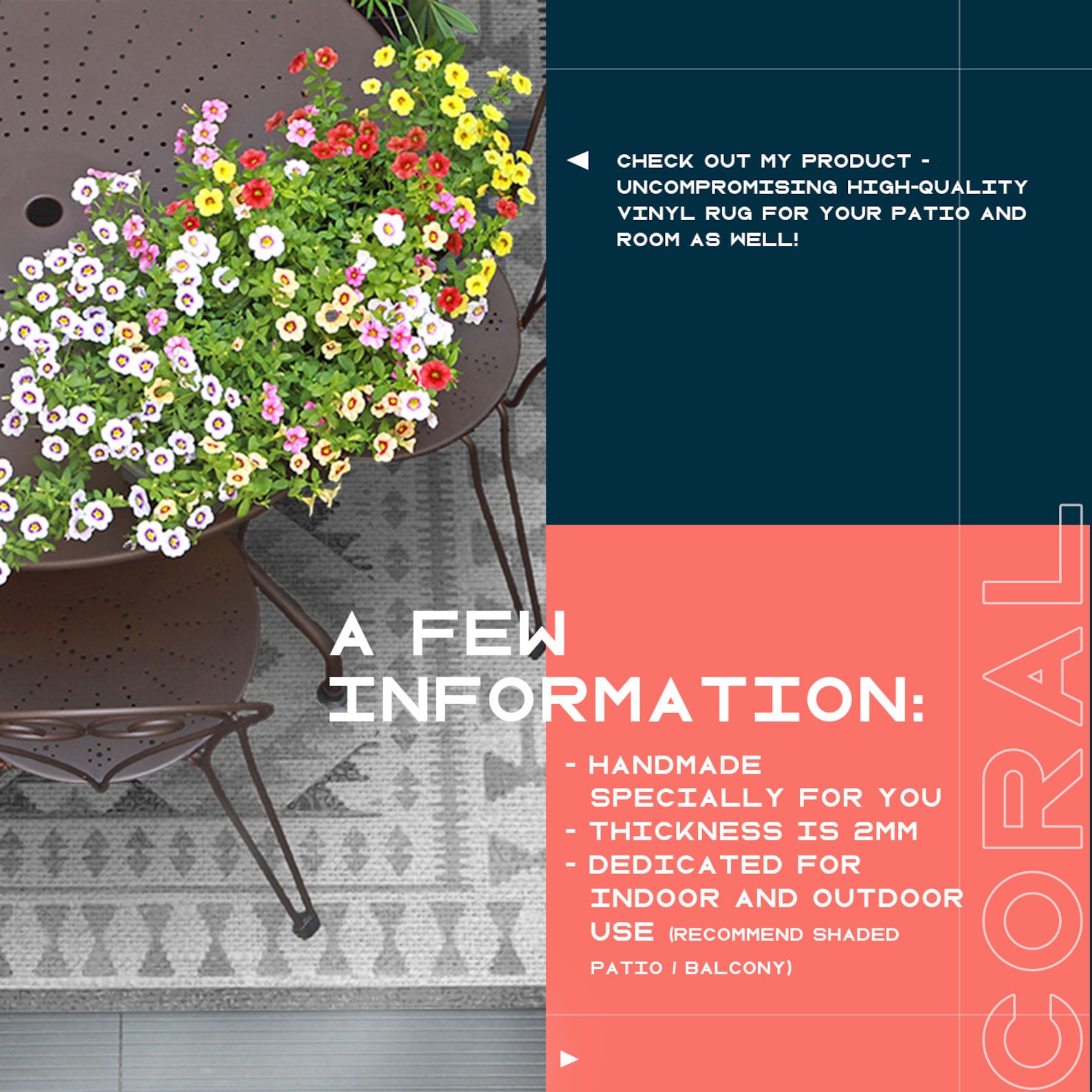 Light Gray Herringbone Vinyl Rug Herringbone Vinyl Mat Gray Etsy