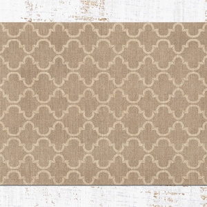Moroccan Rug Latte Vinyl Mat, Beige Vinyl Rug, Gold Linoleum Rug, Moroccan Vinyl Floor Mat, Linoleum Mat, Decorative Mat, Kitchen Mats