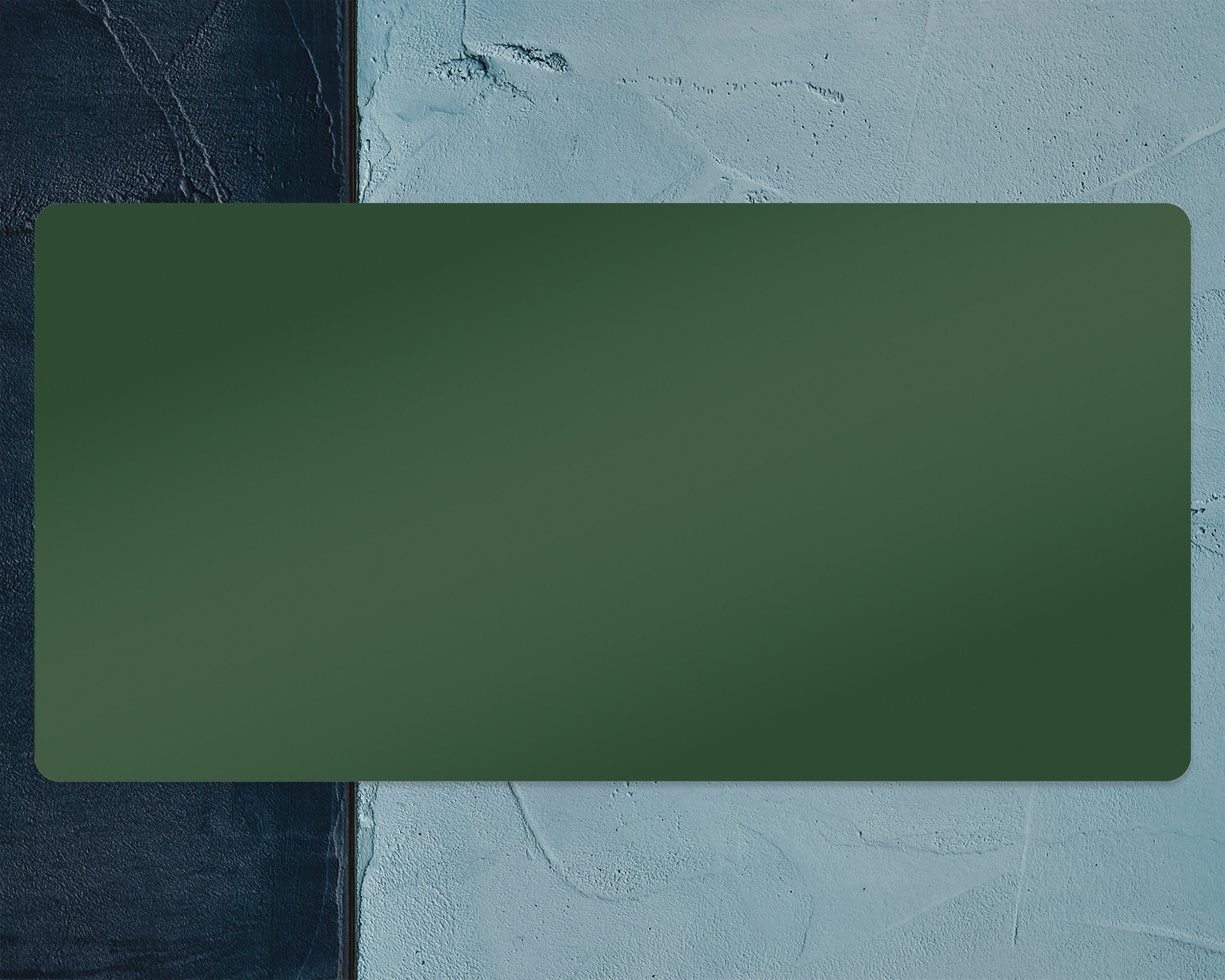 Green Desk Pad Green Desk Blotter Green Keyboard Mat Green Etsy