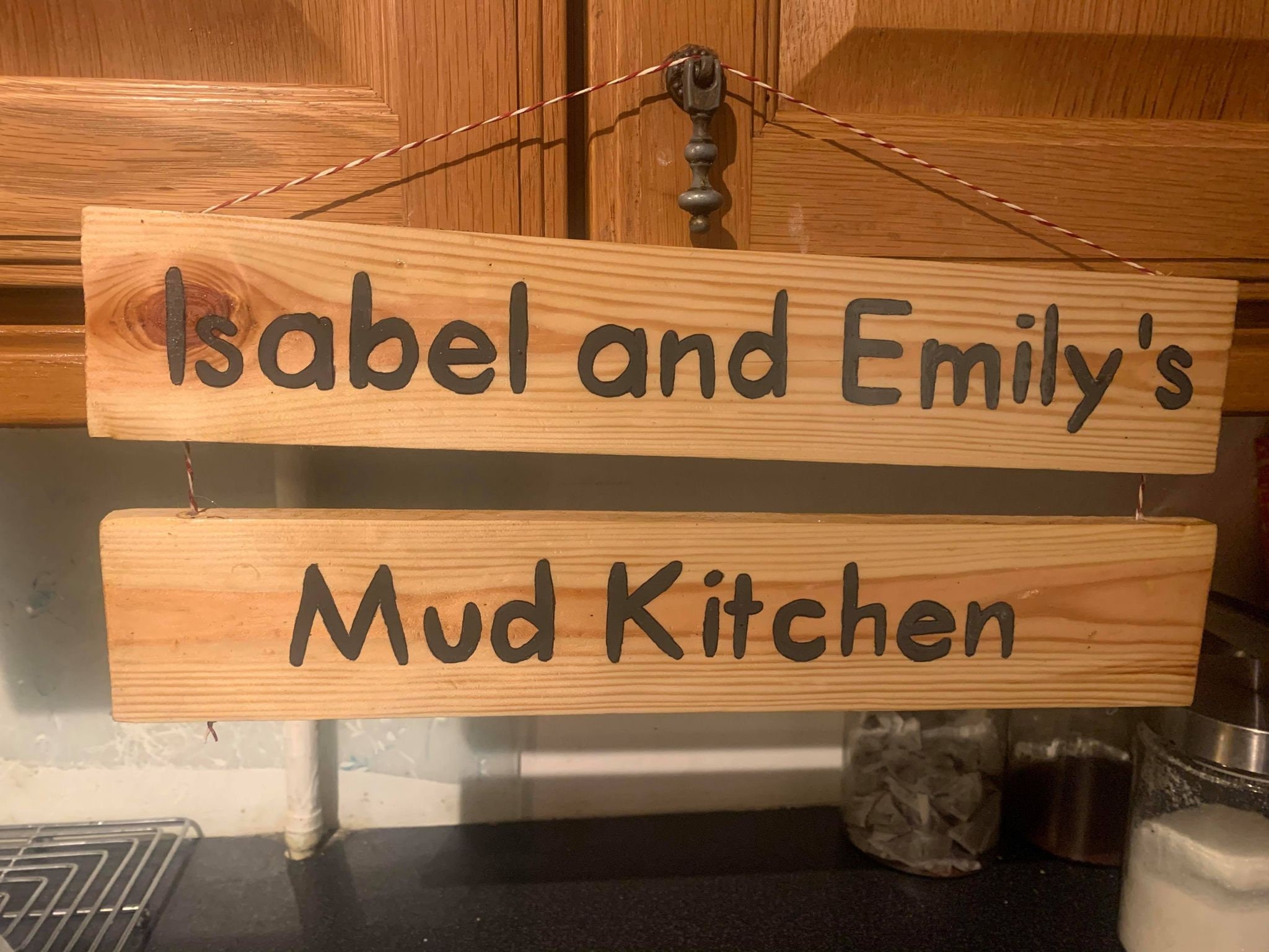 Mud Kitchen garden sign Etsy