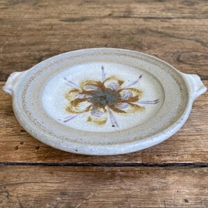 Geoff Searle BC Studio Pottery Handled Dish - Excellent Condition