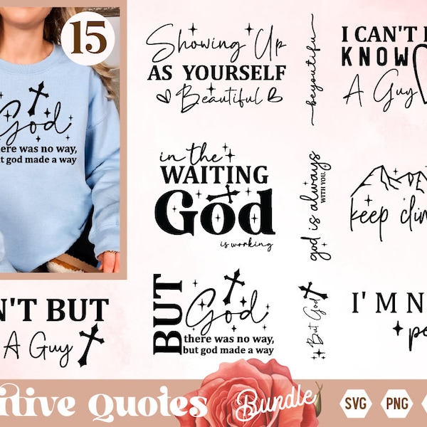 Positive Quotes Svg Bundle, Christian Svg Bundle, Png, Motivational Svg Bundle, Mental Health Svg Bundle, Love Yourself Svg, Png, Dxf, Eps