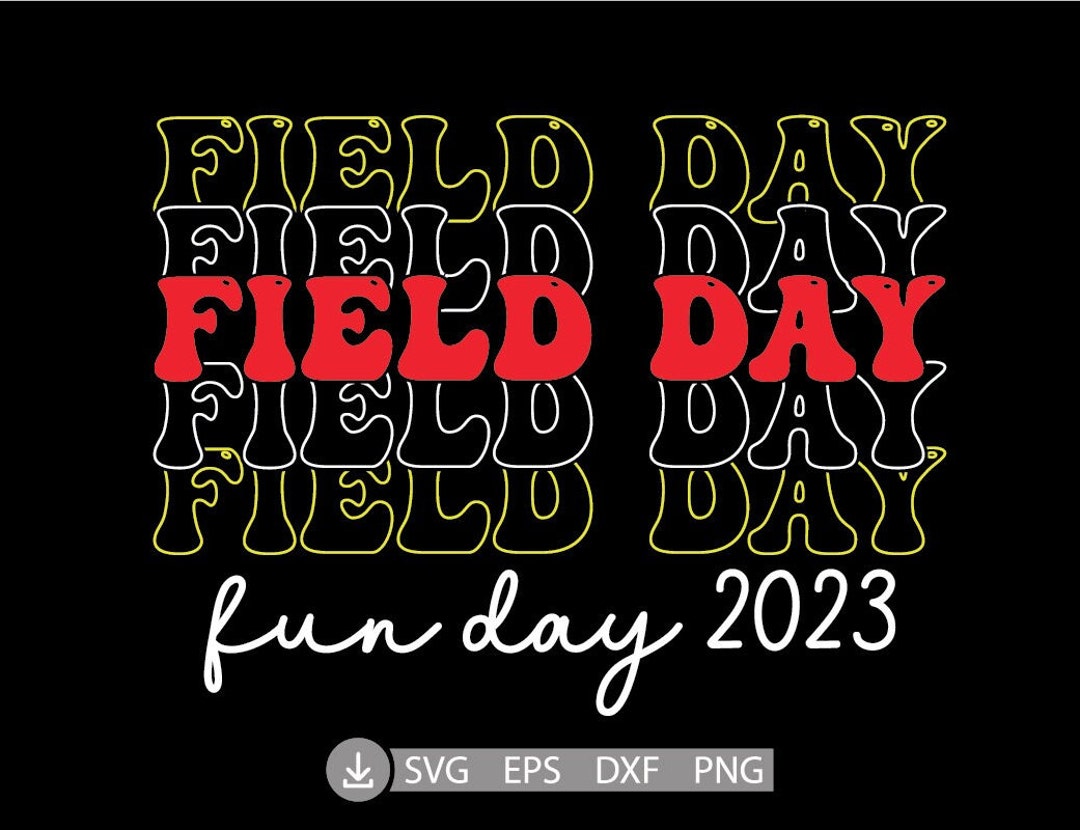 Field Day Fun Day SVG Field Day Svg Retro School Game Day Etsy Australia