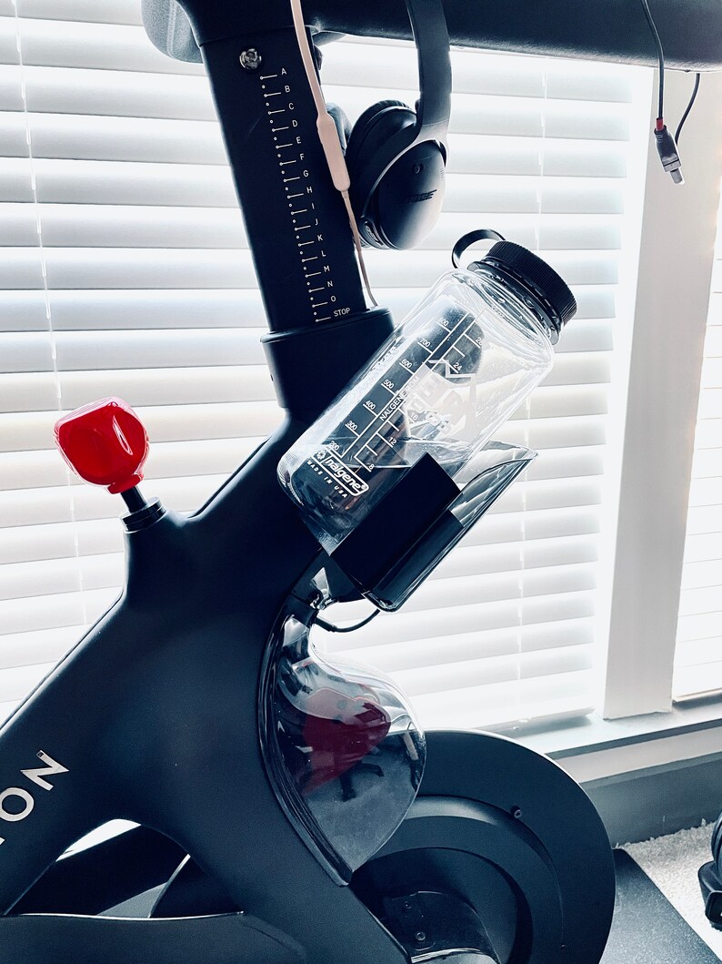 Peloton Bike PLUS Water Bottle Adapter Installs in 3 Etsy