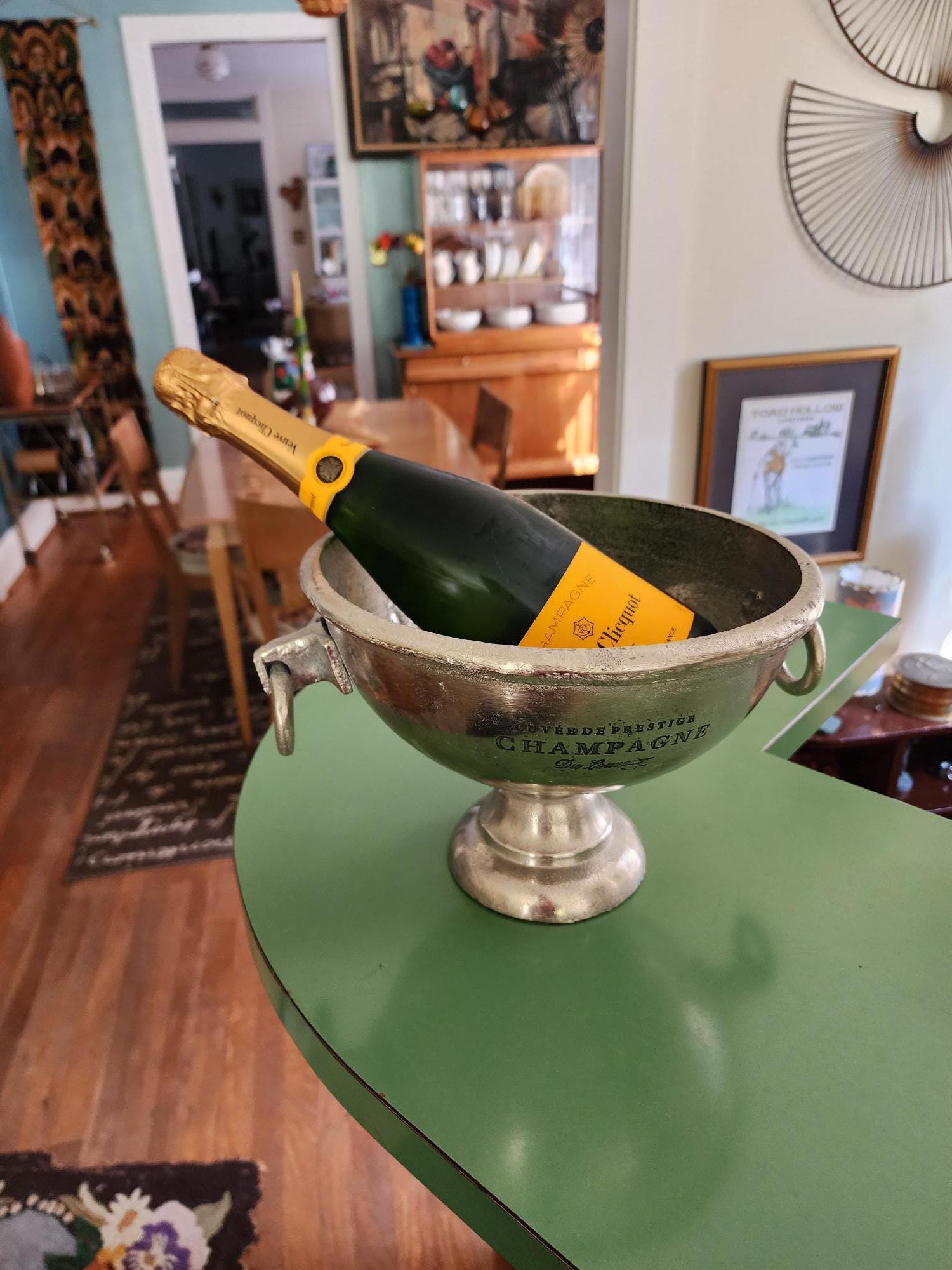 シャンパンクーラー CUVEE DE PRESTIGE Cuvee De Prestige Champagne Bucket - Etsy