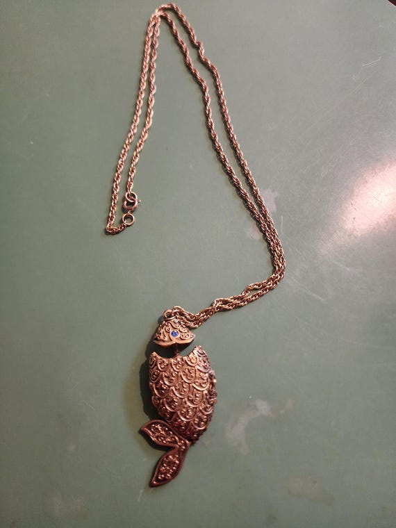 Vintage Max Factor Solid Perfume Pendant, Gold To… - image 3