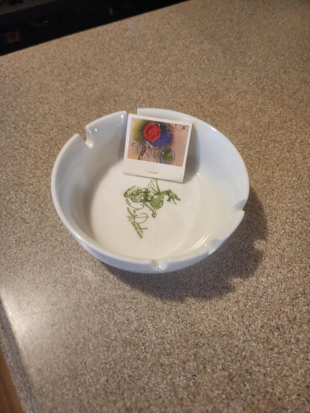 THE DRAKE CHICAGO Dragon Ashtray - Ashtray Specialty Company - Etsy