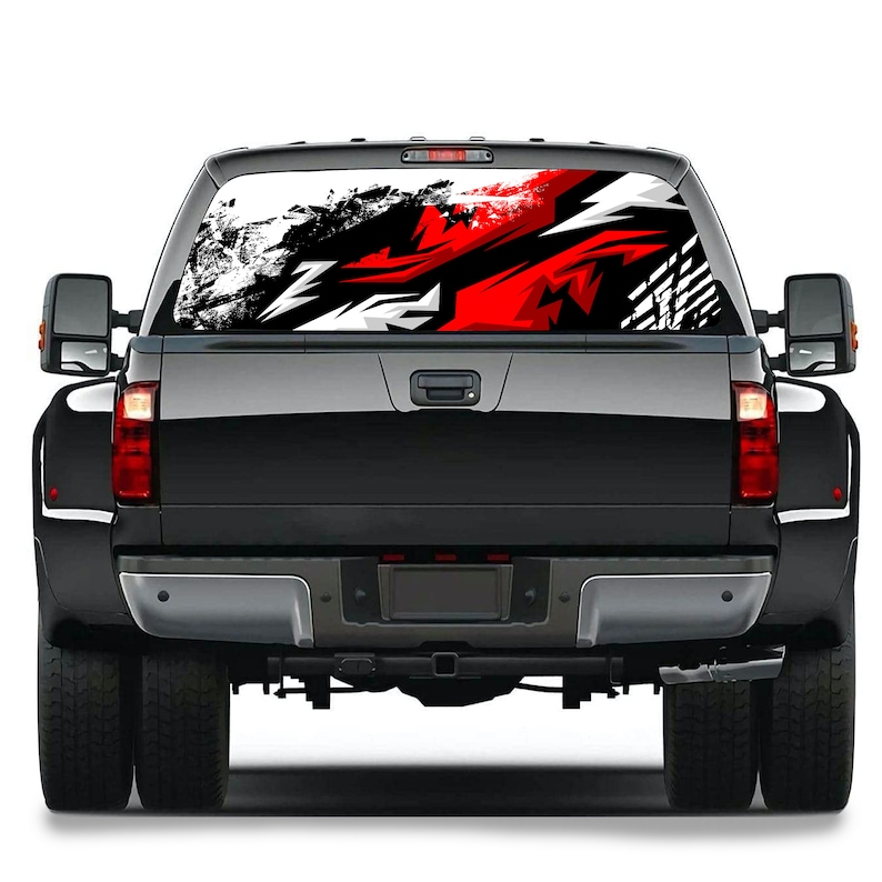 Rear Window Decals for Trucks Waterproof Truck Window Decal Etsy