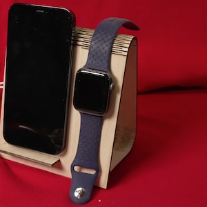Ultimate Phone Charger Stand SVG | Phone and Watch Charger SVG | svg digital download | laser part files