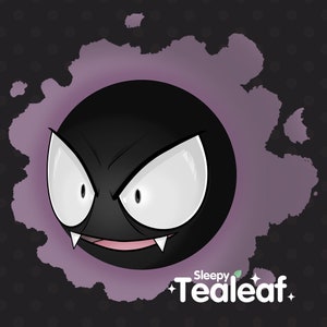 Musspårad Gastly Stream Companion (med VTuber Avatar-version!)