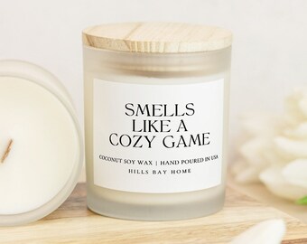 Smells Like A Cozy Game Candle, Gamer Gifts, Video Game Decor, Gamer Decor, Gamer Gifts for Him, Gamer Gifts for Her, Gamer Couple