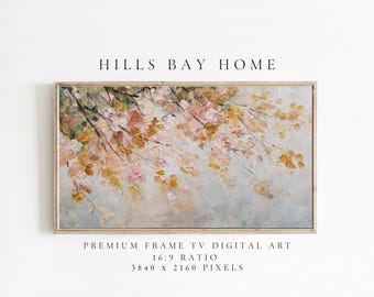 Fall Frame Tv Art, Digital Art for Frame Tv, Fall Tv Art, Autumn Tv Art, Painting Frame Tv Art, Fall Landscape Tv Art, Neutral Tv Art