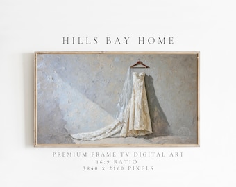 Bridal Frame Tv Art, Digital Download Art for Frame Tv, Wedding Tv Art, Bridal Shower Tv Art, Bride Frame Tv Art