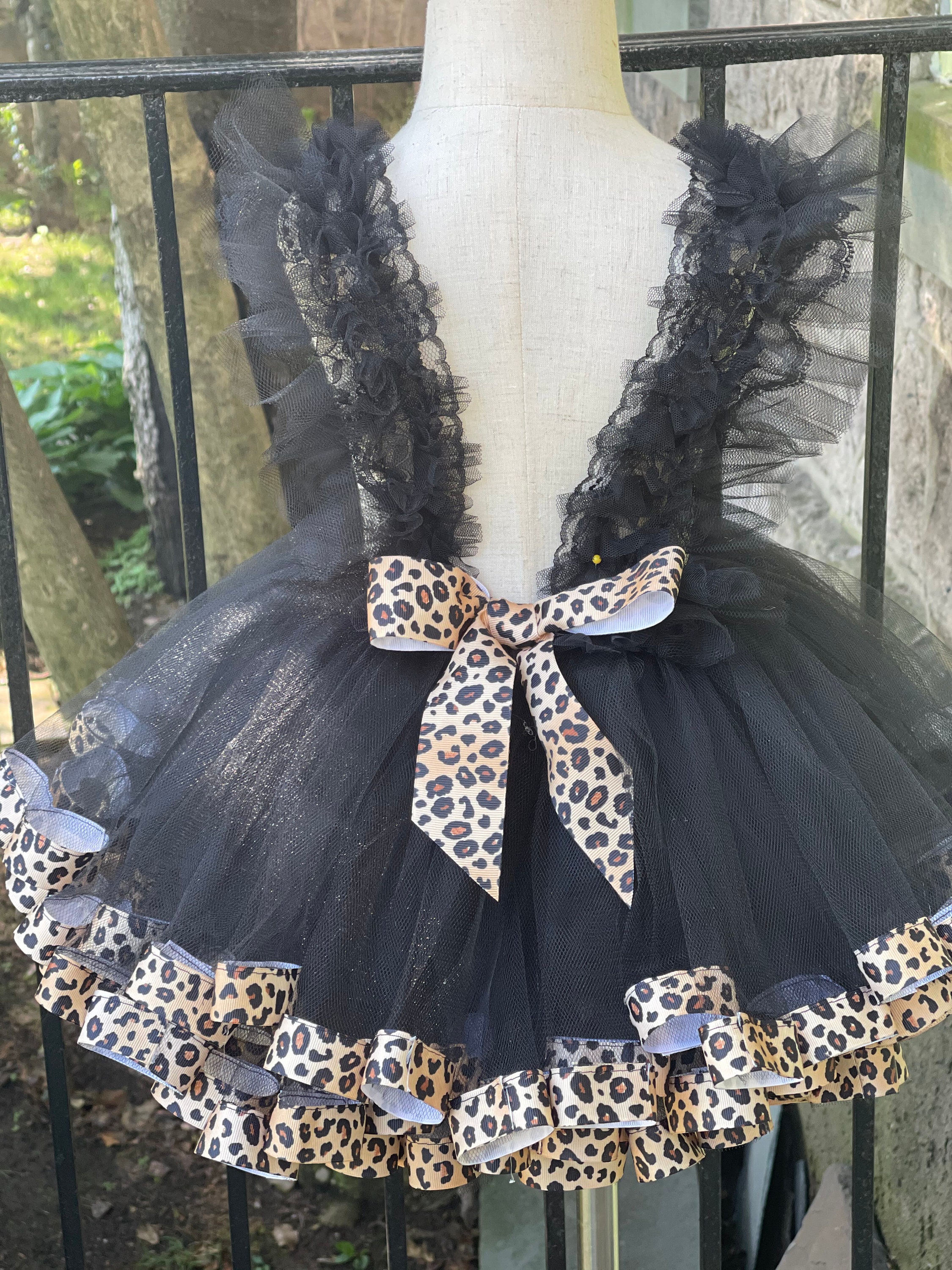 Signature Cheetah Dress Etsy