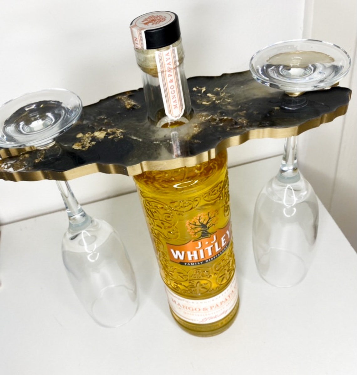 Epoxy Resin Wine Glass Holder Etsy