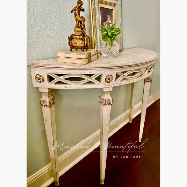 Demilune Table - Etsy