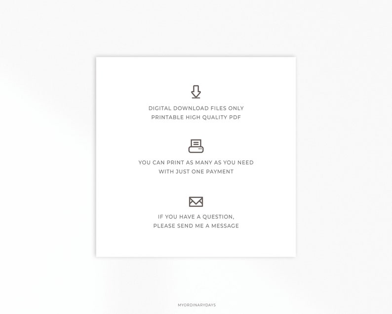 Halfletter Inserts Printable Monthly Planner Monthly Etsy