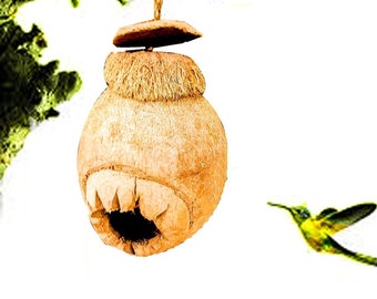 Coconut Pet Bird Nest Hut 100% Natural FREE SHIPPING