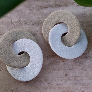 Polymer Clay Earrings | Handmade | Minimalistic | Boho | Lightweight | Stylish