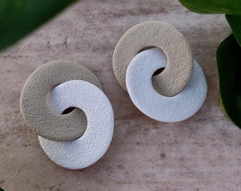 Polymer Clay Earrings | Handmade | Minimalistic | Boho | Lightweight | Stylish