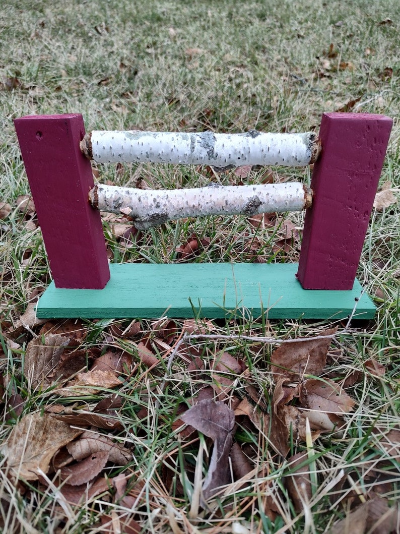 Model Horse Jumps Hobby Horse Jumps Recycled Wood Etsy