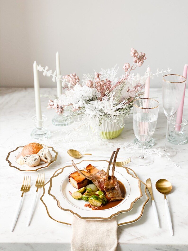 Dusty Blue Taper Candles Candle Sticks Scented Candles Etsy