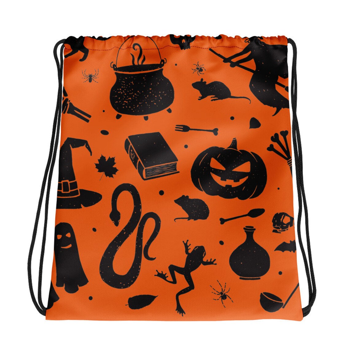 Halloween Drawstring bag Etsy