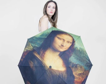 Mona Lisa Umbrella. Art umbrella classi art gift