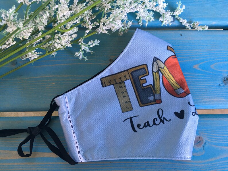 Teacher Mask. Gift Mask for Teacher Adjustable Elastic Etsy